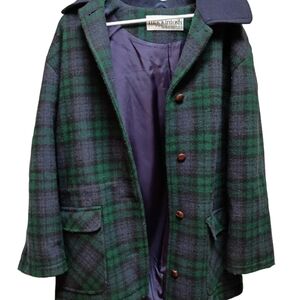 Vintage Mackintosh Of New England Wool Coat Women's 14